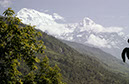 Blick auf den Annapurna